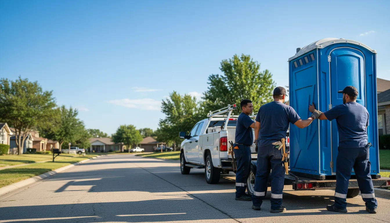 Portable Toilet Rental in Ringling, OK near me